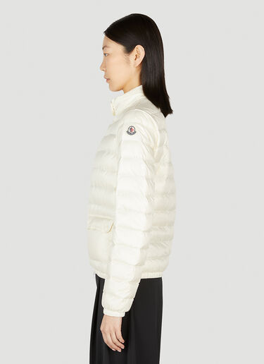 Moncler Lans Short Down Jacket White mon0252059
