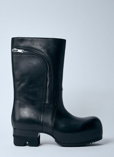 Rick Owens Bauhaus Ballast Boots Black ric0159040
