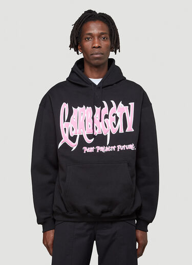 Garbage TV Logo Hooded Sweatshirt Black gtv0142006