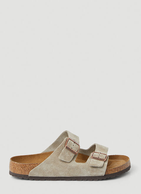 Birkenstock 아리조나 투 스트랩 샌들 블랙 brk0349003