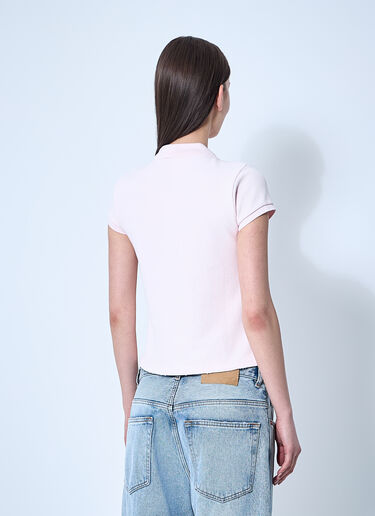 Alexander Wang 解构 polo 衫  粉色 awg0260005