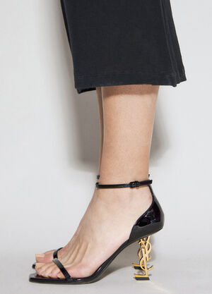 Saint Laurent Opyum Heeled Sandals Black sla0255040