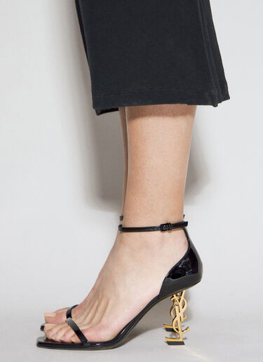 Saint Laurent Opyum 高跟凉鞋 黑色 sla0255040