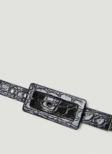 Saint Laurent スリムベルト ブラック sla0252084