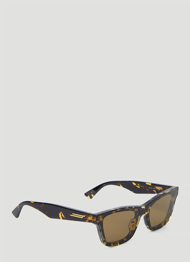 Bottega Veneta Cat-Eye Acetate Sunglasses Brown bov0245128