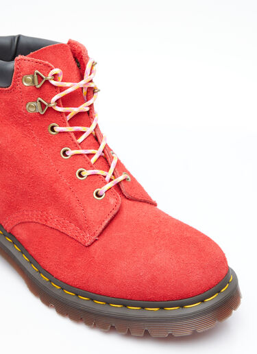 Dr. Martens 939 Suede Boots Red drm0354005