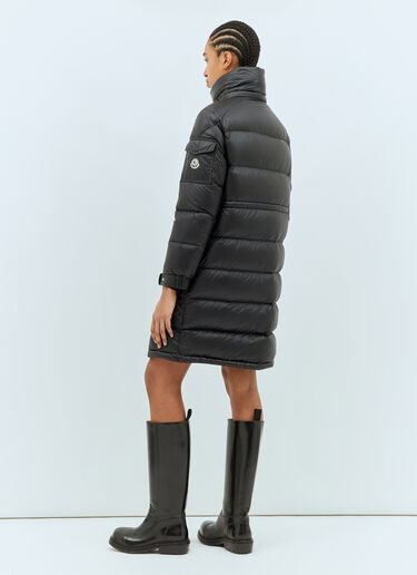 Moncler Meillon 连帽长款羽绒服 黑色 mon0259019
