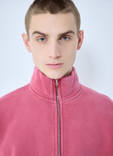 Our Legacy Mob Zip-Up Sweatshirt Red our0160015
