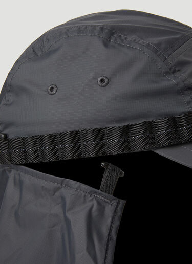The North Face Off Mtn Essentials Flyweight 五片式遮阳帽 黑色 tno0247035