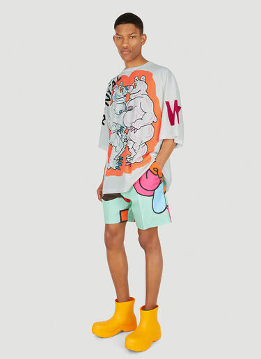 Walter Van Beirendonck Full Frontal T-Shirt Grey wlt0148014