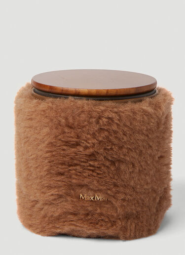 Max Mara Fluffy Coat Candle Brown max0250091