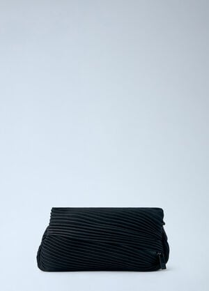 Pleats Please Issey Miyake Bias Pleats Waistbag Black plp0266008