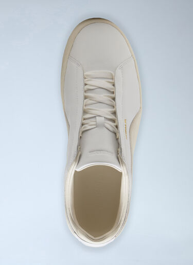 LN-CC® - Puma x Jil Sander: Suede Sneakers - White Puma x Jil Sander Suede Sneakers White pum0366014