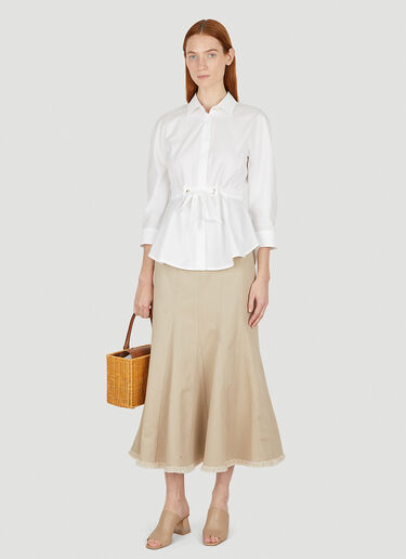 Max Mara 쿠네오 셔츠 화이트 max0252013