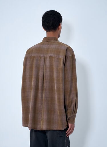 Our Legacy Borrowed Shirt Brown our0164013