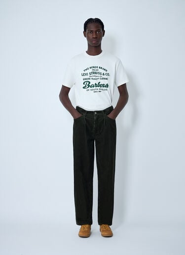 Wide-Leg Corduroy Pants Levi's x Barbour Wide-Leg Corduroy Pants Blue leb0162004