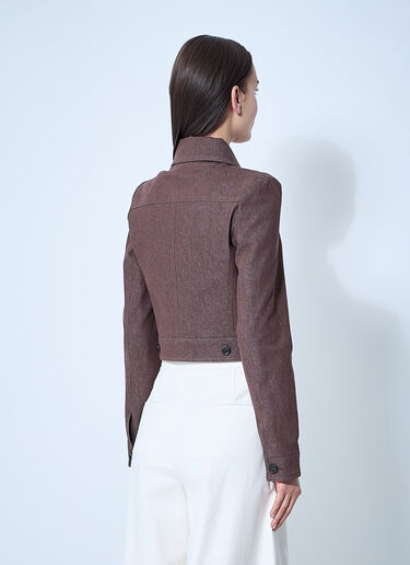 Max Mara Tailored Carpa Jacket Brown max0260027