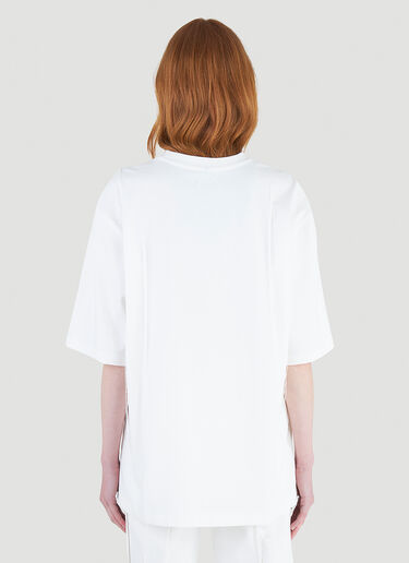 Ader Error Folded T-Shirt White adr0344010