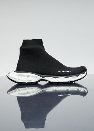 Balenciaga 3XL Knit Sock Sneakers Black bal0255030
