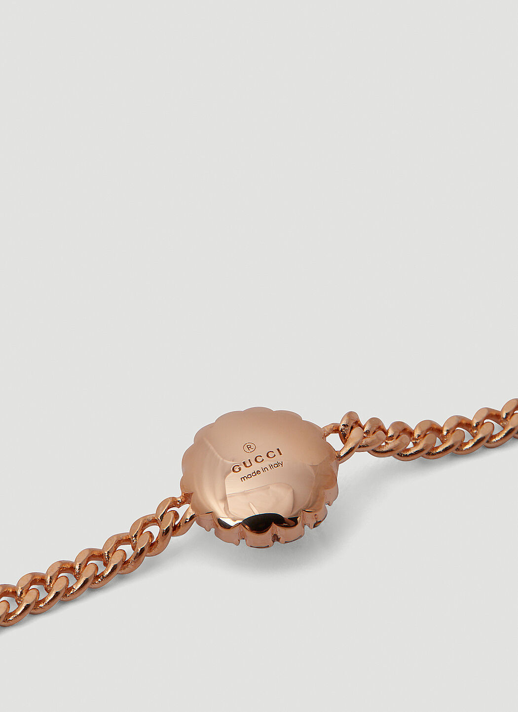Double g top flower bracelet
