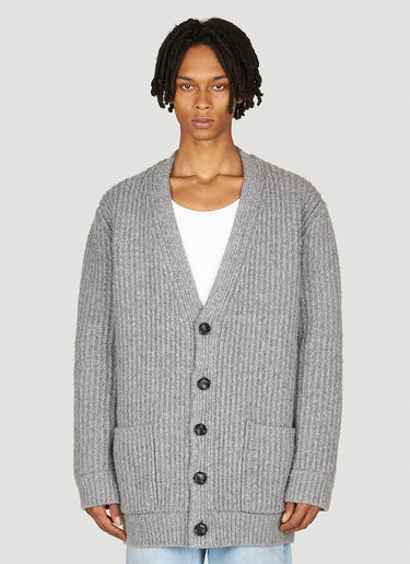 Bottega Veneta Knit Cardigan Grey bov0153011