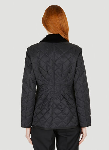 Burberry Diamond Quilted Jacket Black bur0247158