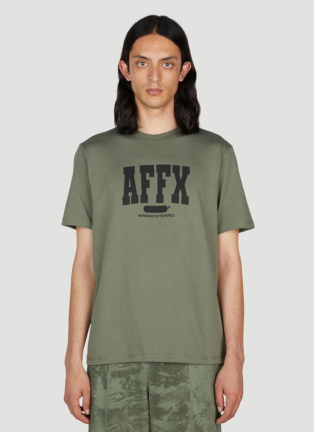 AFFXWRKS 바시티 티셔츠 Grey afx0152029