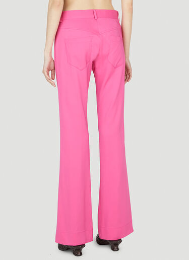 LN-CC® - Marco Rambaldi: Split Cuff Pants - Pink Marco Rambaldi Split Cuff Pants Pink mra0252011