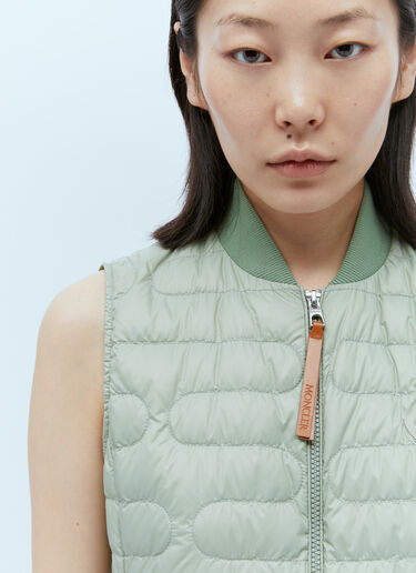 Moncler Perille Down Vest Green mon0256001