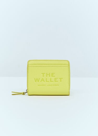 Marc Jacobs The Leather Mini Compatct Wallet Yellow mcj0255007