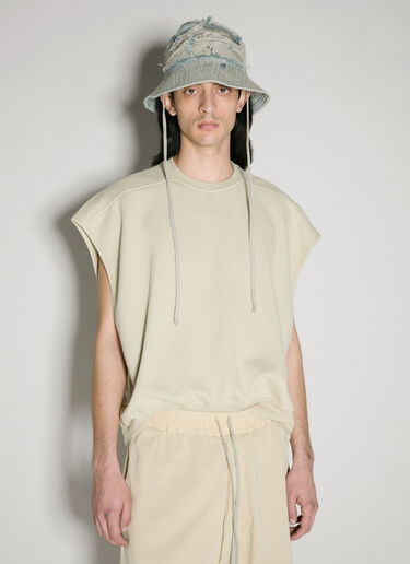 Rick Owens DRKSHDW Gilligan Distressed Bucket Hat Blue drk0156027