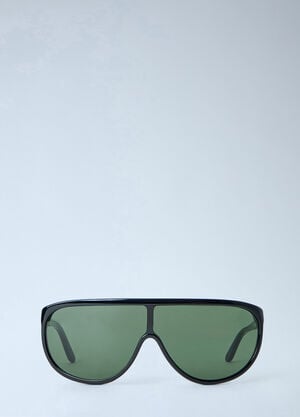 Toteme Shield Aviator Sunglasses Black tot0265046