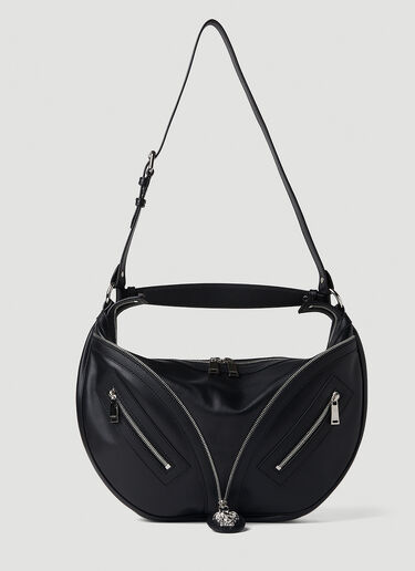Versace Repeat Hobo 单肩包 黑色 vrs0251050