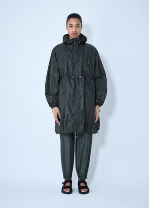 The North Face x Cecilie Bahnsen Hooded Parka in Technical Fabric Green tnc0264002