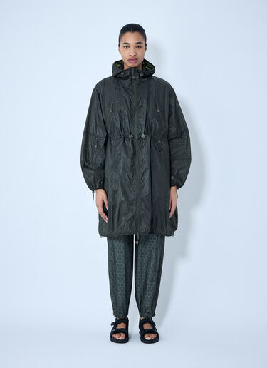 The North Face x Cecilie Bahnsen Hooded Parka in Technical Fabric Green tnc0264002