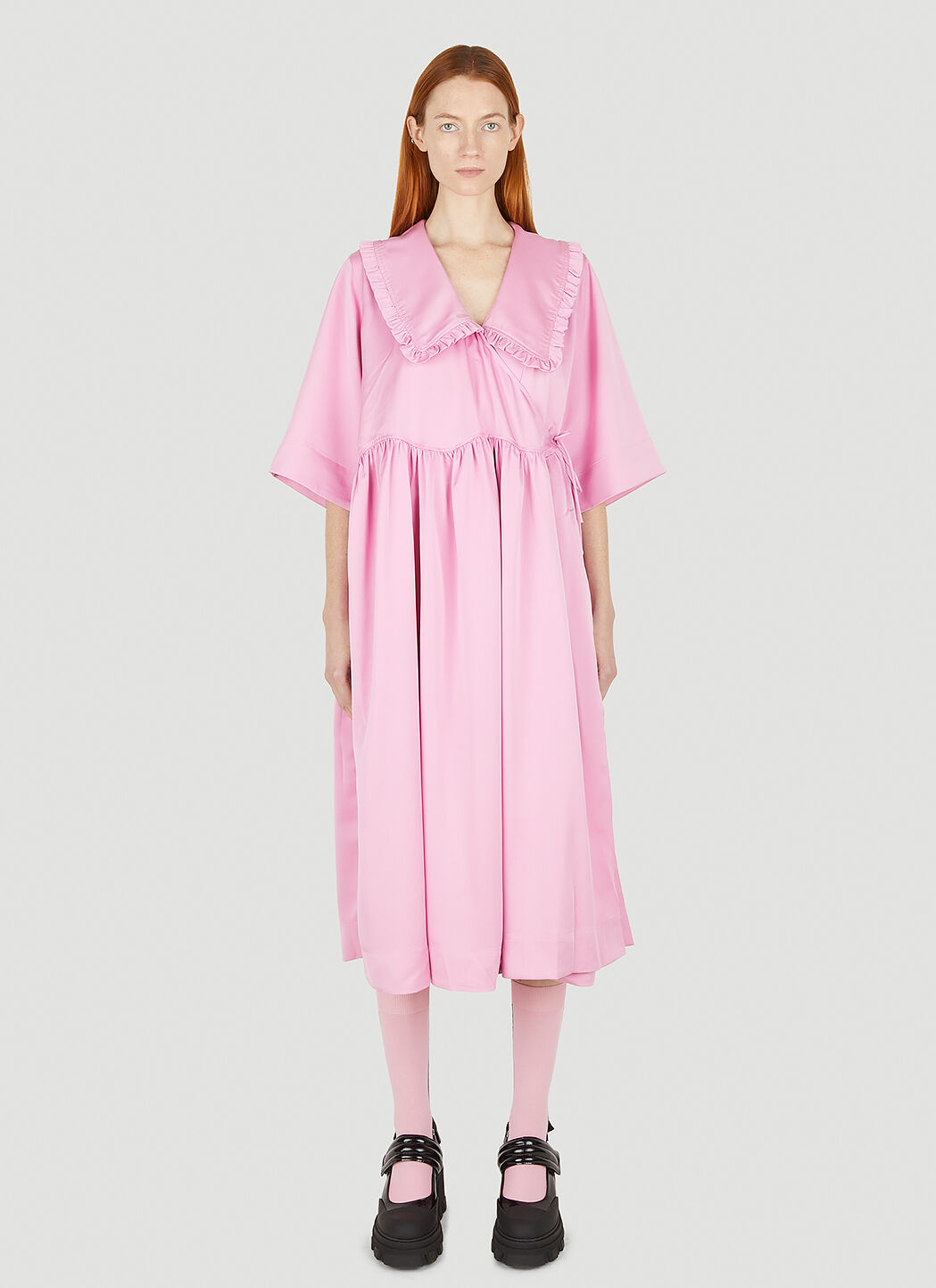 Smock Wrap Dress