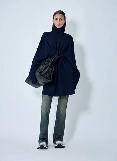 Balenciaga Pinches Mini Dress Black bal0262006