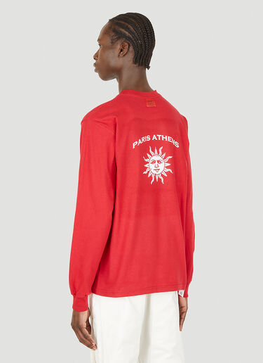 Pressure Logo Sun Sweatshirt Red prs0148027