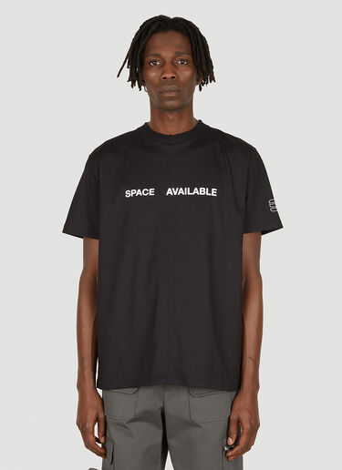 Space Available ロゴTシャツ ブラック spa0348020