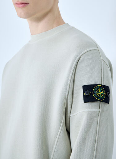 Stone Island Compass Patch Sweatshirt Beige sto0160046