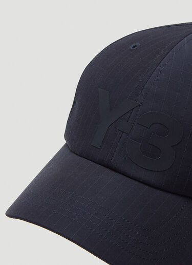 Y-3 Logo Baseball Cap Blue yyy0144016
