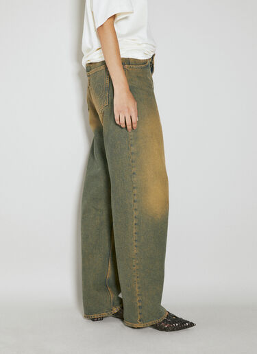 Eytys Benz Rust Denim Jeans Brown eyt0354002