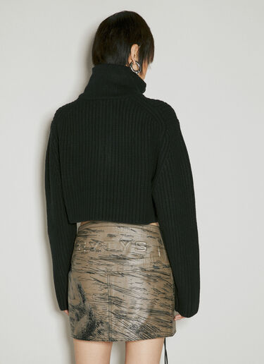 Eytys Kylo Zip Wool Sweater Black eyt0254011