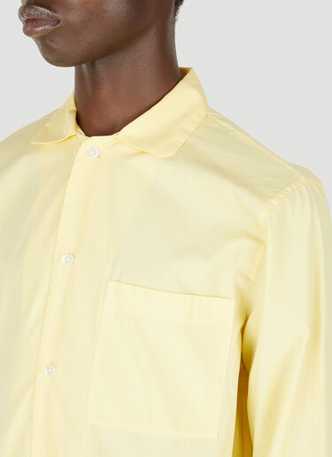 Tekla Classic Sleep Shirt Yellow tek0349025