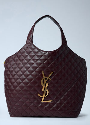 Saint Laurent Bo MNG Icare Handbag Burgundy sla0262050