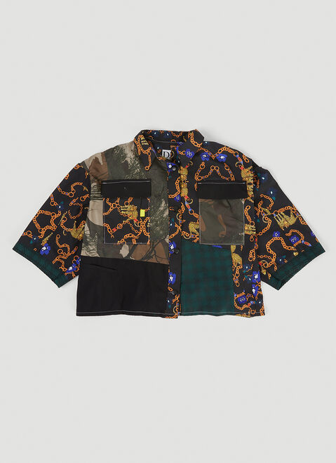 DRx FARMAxY FOR LN-CC x LEVI'S x adidas Upcycled Multi Panel Shirt 블루 dfl0347004
