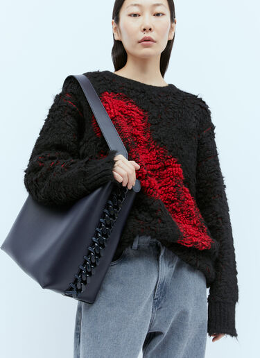 Frayme Tote Bag Stella McCartney Frayme Tote Bag Blue stm0254006