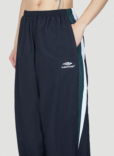 Balenciaga 로고 자수 트랙 팬츠 네이비 bal0151016