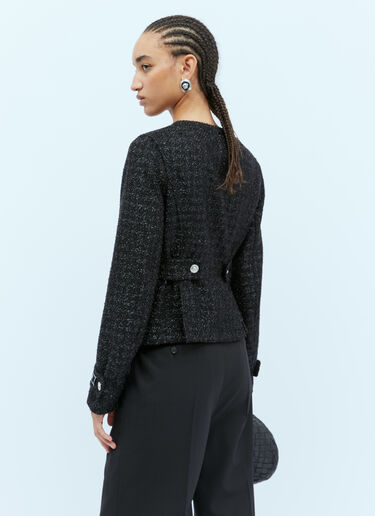 Medusa Tweed Jacket Versace Medusa Tweed Jacket Black vrs0253001