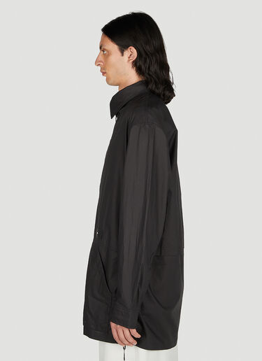 Y-3 Logo Patch Overshirt Black yyy0152026